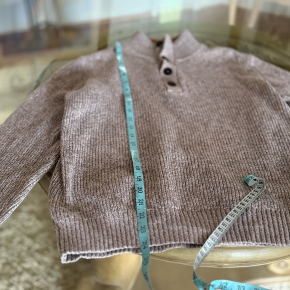 GH Bass Sweater Men’s Heathered Brown Size Medium - Picture 7 of 10
